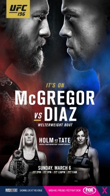 UFC 196: McGregor vs Diaz full