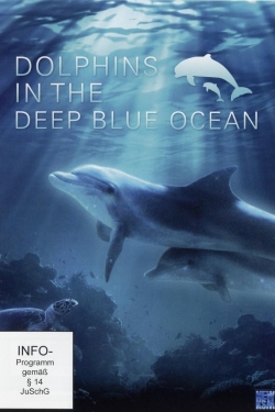 Dolphins in the Deep Blue Ocean full